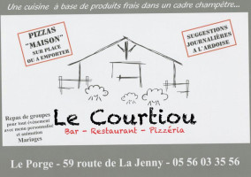 Le Courtiou inside