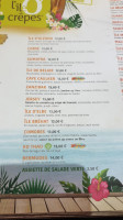 L'Île O'crêpes menu