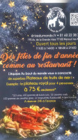 Au Bout Du Monde Mareuil Les Meaux menu