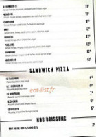 Wooden Pizza menu