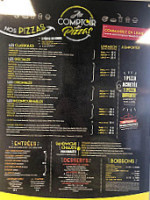 Au Comptoir Des Pizzas menu