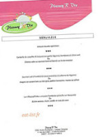 Plassay'r Vie menu