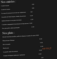 De L'île menu