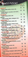 Di Trevi menu