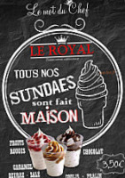 Le Royal menu