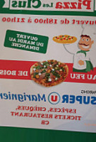 Pizza Les Clus food