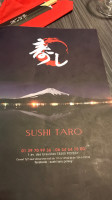 Sushi Taro food