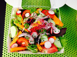 Café Tapas Salades Sandwiches Food In Box inside