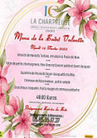 La Chartreuse Cahors menu
