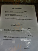 Du Lac De Javen menu