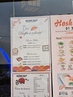 Hoshi menu