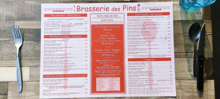 Brasserie Des Pins food