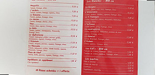 La Pizz A Hinda menu