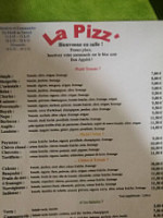 La Pizz Garein menu