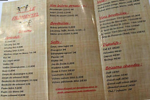 Le Fromentel By Mag menu