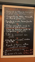 Le Clos Des Capucins menu