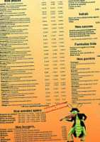 Pizzeria La Cigale menu