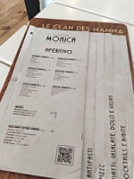 Monica Le Clan Des Mamma La Baule menu