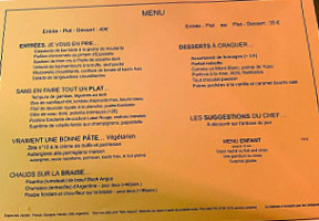 La Maison Louveciennes menu