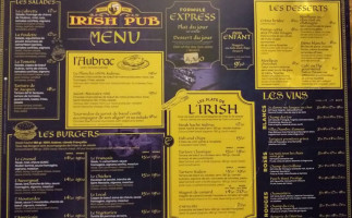 L'Irish Pub food