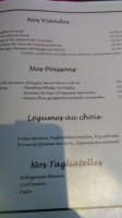 Le Monts Gourmand menu
