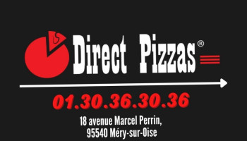 Direct Pizza's food
