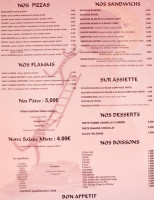 La Boud' Du Mondfänger menu