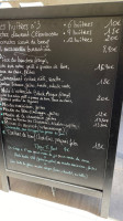 Le Bistrot Du Moulin menu