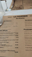 La Bastide food