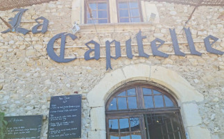 Hôtel La Capitelle menu