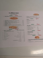 La Minervoise menu