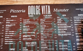 Pizzeria Dolce Vita menu