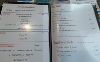 Côté Sud menu