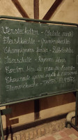 Chez Mamema S'ochsestuebel (au Boeuf) menu