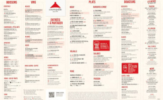 Courtepaille menu