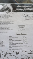 La Charrue menu