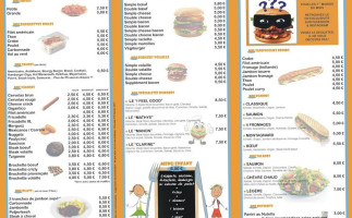 Friterie Snack Burger « I Feel Good » menu