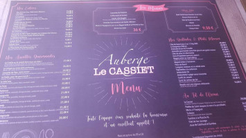 Auberge Le Cassiet food