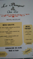 Le Benguë Chez Lili menu