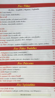 Saint Mathieu menu