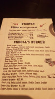 Le Caroll's menu