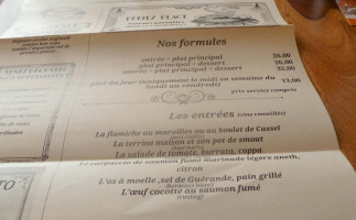 Au Pied Du Mont menu