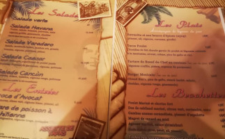 Little Havana menu