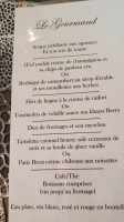Le Dix Vingt menu