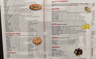 La Pizz Des Arcades menu