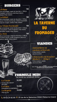 La Taverne Du Fromager menu