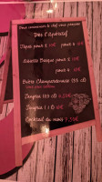 Le petit Basque menu