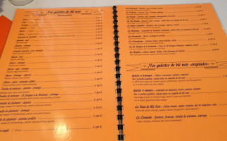 Creperie Du Couesnon menu