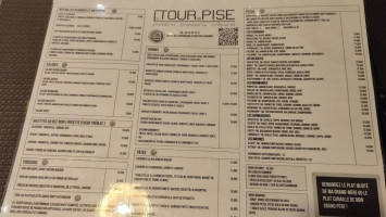 Tour de Pise menu
