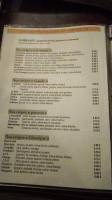 La Crêpe Sautière menu
